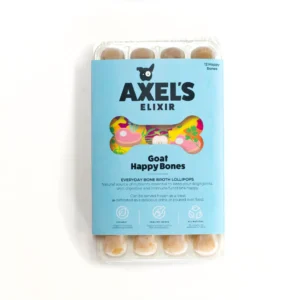 Axel's Elixir Bone Broth Goat Happy Bones (12 x 20ml pack)