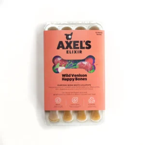 Axel's Elixir Bone Broth Wild Venison Happy Bones (12 x 20ml pack)