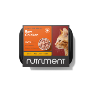 Nutriment Raw Cat Food Chicken 500g