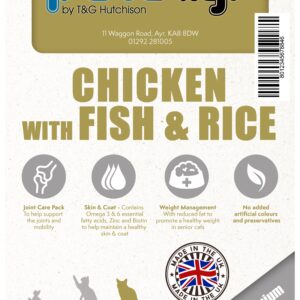 Super Premium Cat Senior Chicken with Fish & Rice