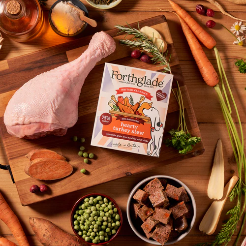 Forthglade British Classics Turkey Stew Natural Wet Dog Food (395g)