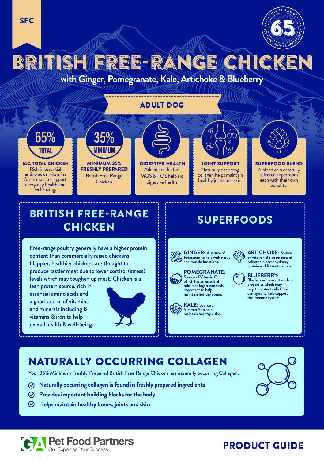 Petcayr Superfoods Adult British Free Range Chicken - Image 2