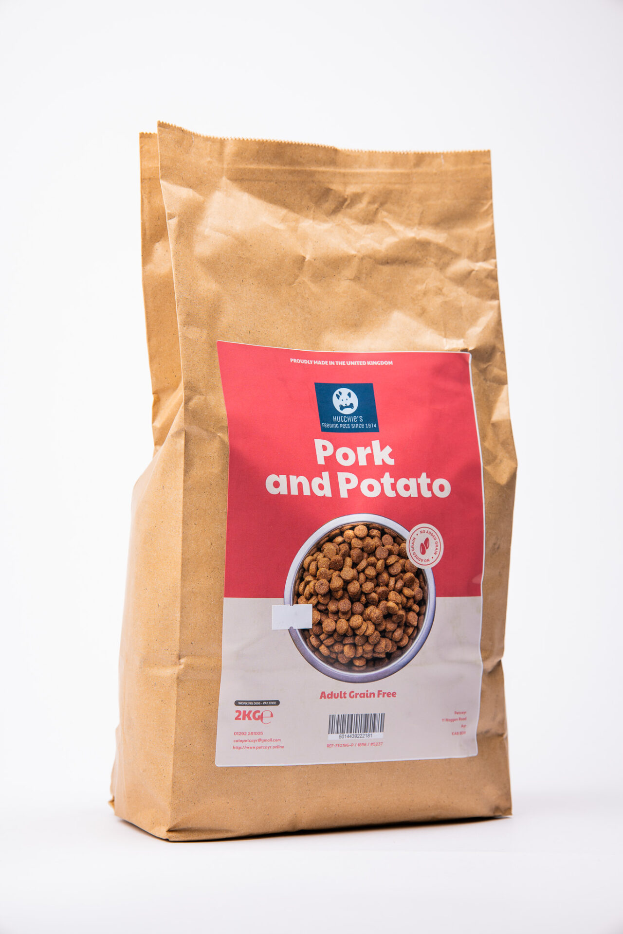Hutchies Grain Free Adult Pork and Potato