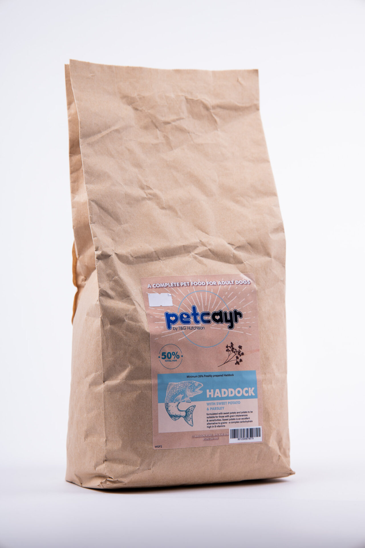 Petcayr Grain Free Adult Haddock with Sweet Potato