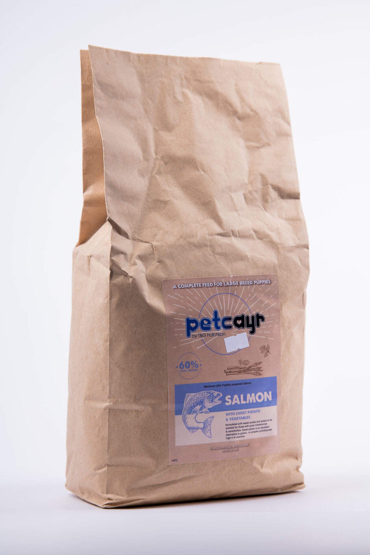 Petcayr Grain Free Large Breed Puppy Salmon with Sweet Potato