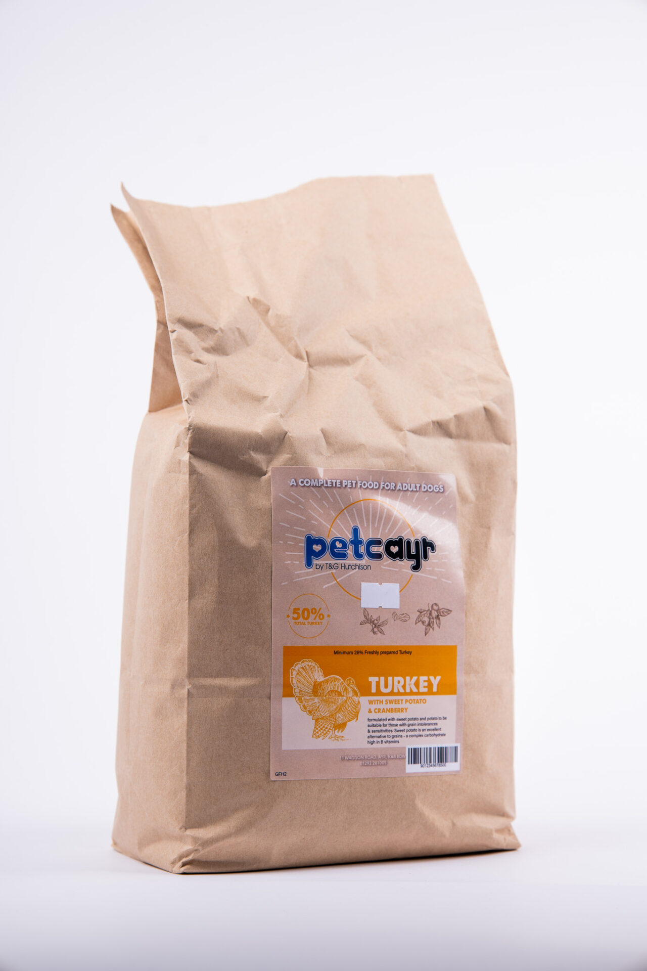 Petcayr Grain Free Adult Turkey with Sweet Potato