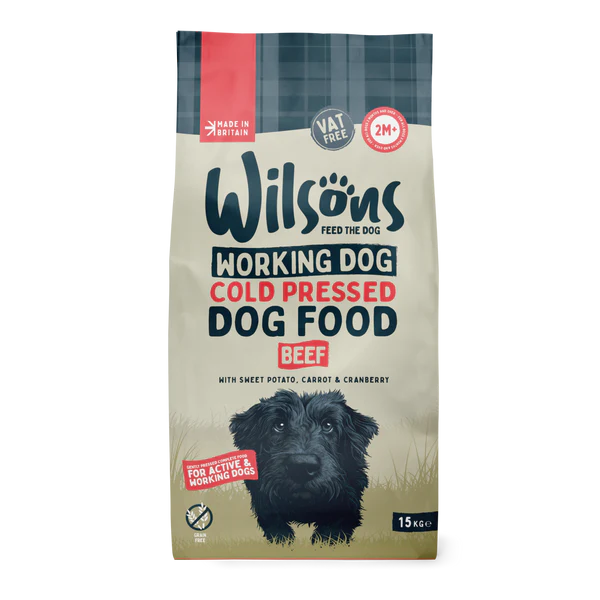 Wilsons Working Dog Cold Pressed Beef 15kg