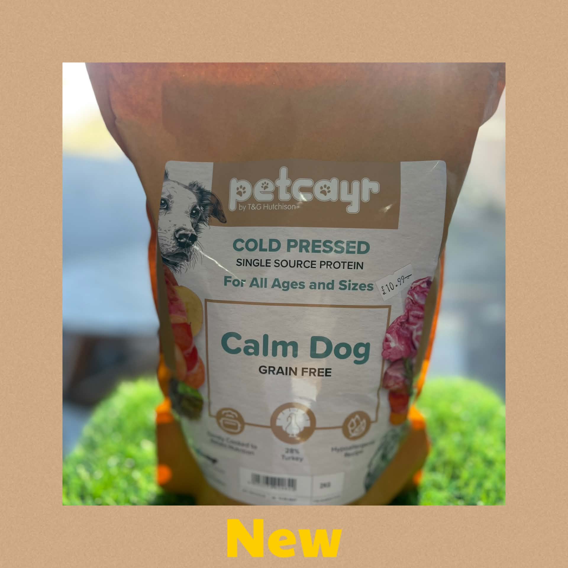 Petcayr Cold Pressed - Calm Dog with Turkey