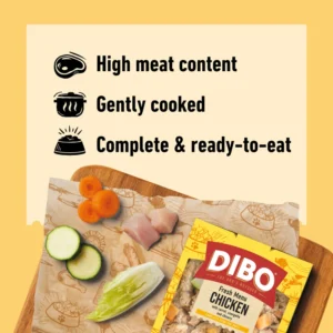 Dibo Fresh Menu Cooked Chicken - 400g