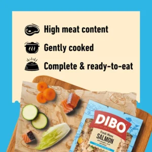 Dibo Fresh Menu Cooked Salmon - 400g