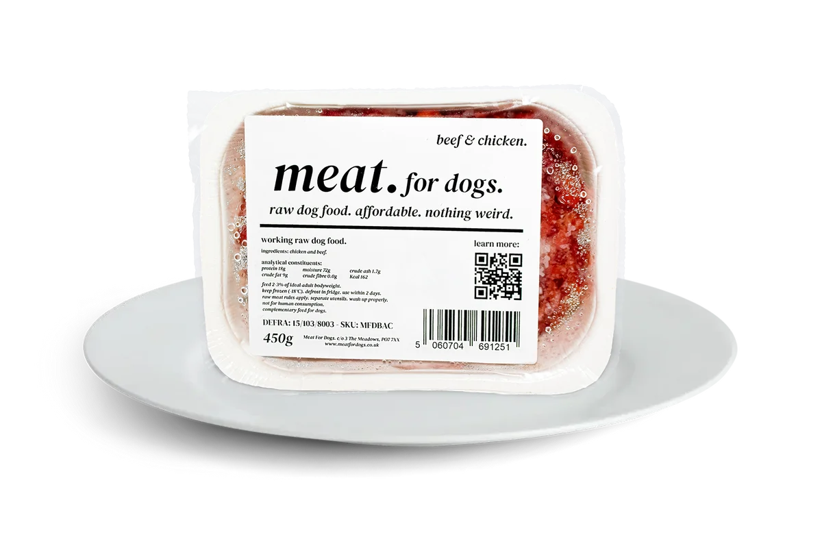 Meat For Dogs Beef & Chicken – 450g
