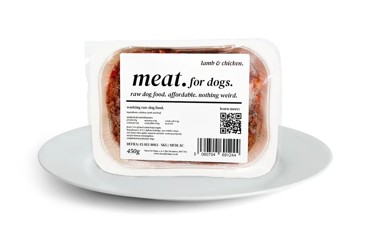 Meat For Dogs Lamb & Chicken – 450g